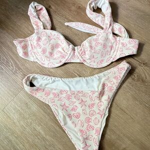 Shell Print Swimsuit